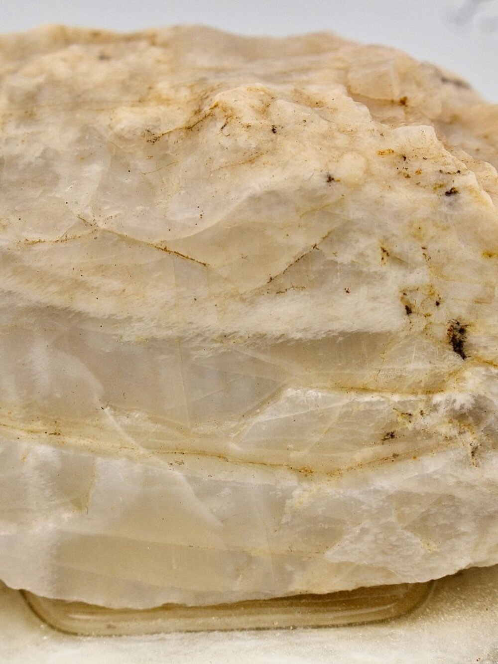 Green Moonstone Flash Raw Rough Stone Crystal Natural Rock Gem Healing 115.7g